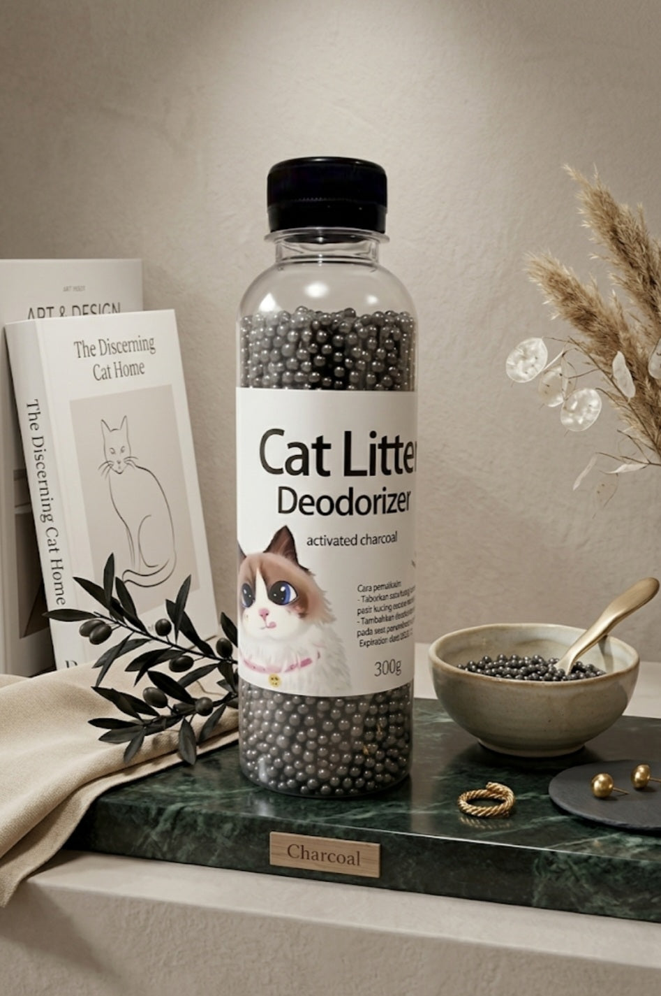 Activated Carbon Deodorant Cat Litter Deodorant Beads